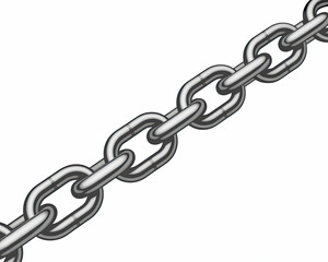 Obraz premium Metal Chain Links