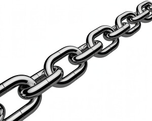 Fototapeta premium Metal Chain Links