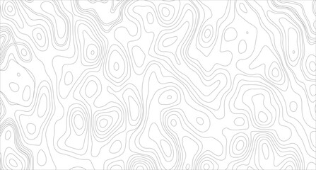 White topography topology vector white background, Geography landscape Topo contour map on white background,