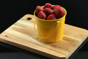 Delicious Strawberries ready to eat