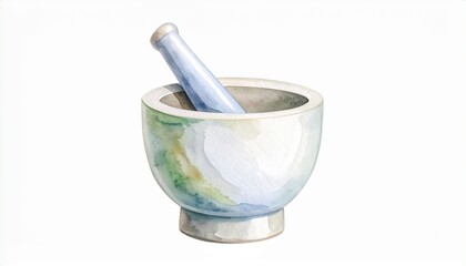 Stone Mortar and Pestle