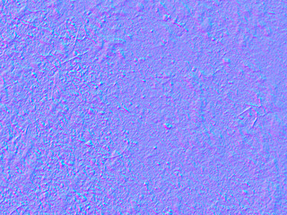 Blue and Purple Normal Map Texture with Rough Surface Detail for 3D Material and Digital Design Background