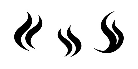 Abstract Swirling Smoke and Steam Shapes vapor 3