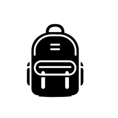 School Bag Vector Illustration, Student Backpack Design