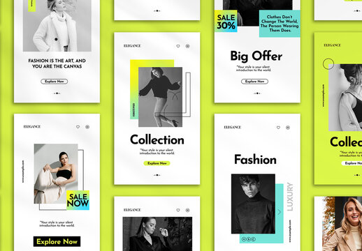 Fashion Socila Media template Story