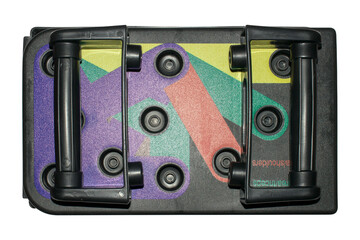 Push-up support simulator.Push-up board on a white background.A plastic push-up board.