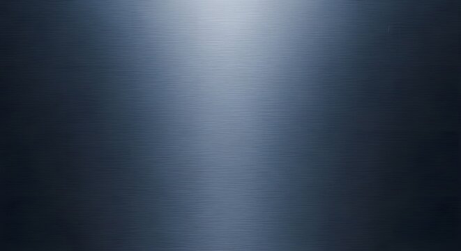 Dark Brushed Metal Texture Background with Blue Tones and Light Reflection perfect for website background, presentation slide,