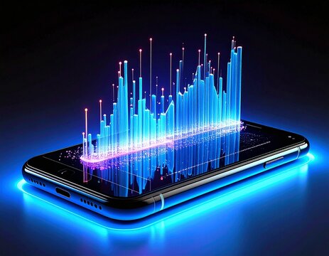 mobile phone with graph, business graph on smartphone, mobile phone and graph, business graph with arrow,
hand holding smart phone with chart, business graph, business graph on the screen - Powered by Adobe