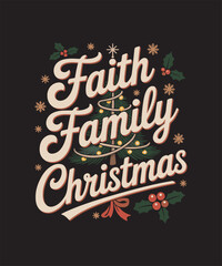 Christian Christmas Bible Verse Typography | Jesus Is the Light of the World | Faith-Based Holiday Scripture Quote | Religious Christmas T-Shirt Design, Holiday Gift Design, Nativity and Joy Theme Art