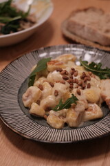 homemade Gnocchi handmade Italian food 