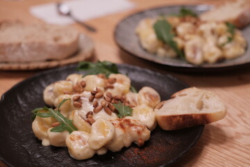 homemade Gnocchi handmade Italian food 
