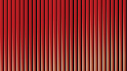 Obraz premium Red vertical blinds with gradient lighting effect
