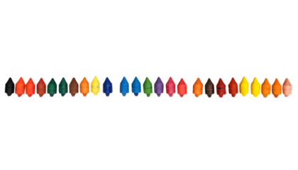 Cargo container isolated, chamomile flower, cinnamon sticks cut out, colorful crayons, ultra-detailed 8K product and natural elements, isolated on transparent background, crisp studio lighting, commer