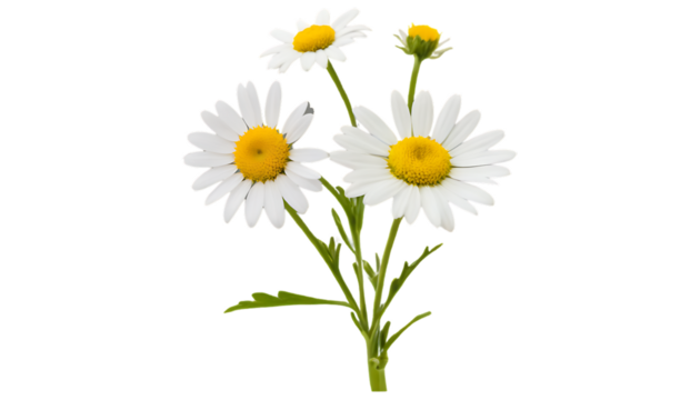 Cargo container isolated, chamomile flower, cinnamon sticks cut out, colorful crayons, ultra-detailed 8K product and natural elements, isolated on transparent background, crisp studio lighting, commer