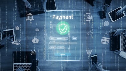 Secure online payment, safe e-commerce transactions, digital payment solutions, online financial security, and electronic payment systems ensuring smooth business continuity. Muxer