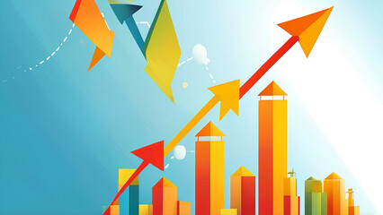 colorful arrows background