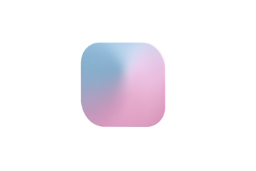 Square, gradient, pastel, button, design