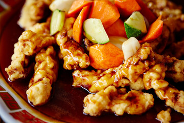 Sweet and Sour Pork ,tangsuyuk