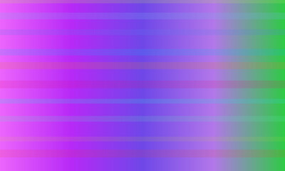 Vibrant horizontal stripes in a gradient of pink purple blue and green