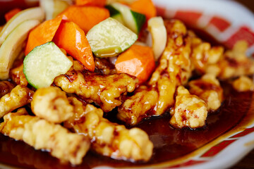 Sweet and Sour Pork ,tangsuyuk
