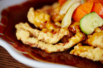 Sweet and Sour Pork ,tangsuyuk