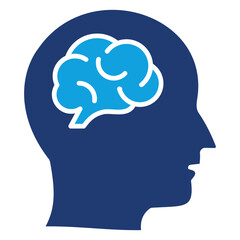 Mind Blue Icon