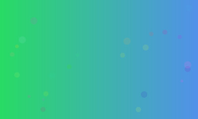 Soft gradient background with fading circles in green and blue