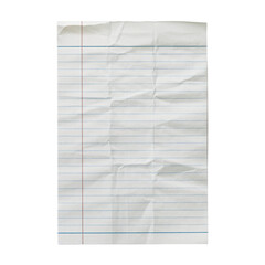 Notebook Paper Isolated