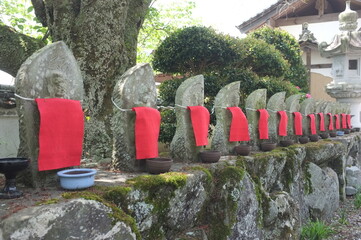【徳島】密厳寺の境内のお地蔵様