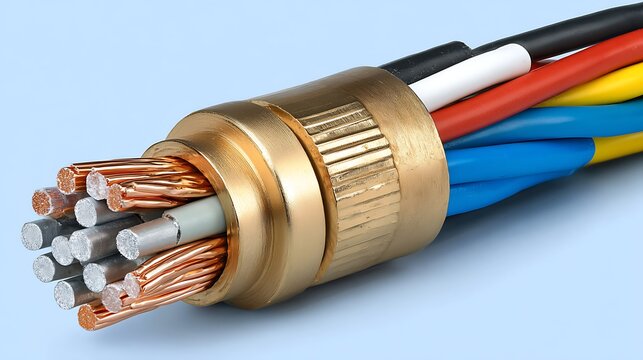Optical fiber cable - Optical fiber technology concept