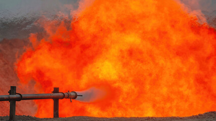 The Arctic gas source. Combustion of reservoir fluid during well testing and development. The...