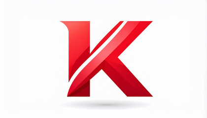 Red Letter K Logo Design