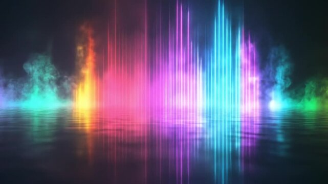 sound waves. Abstract music wave, radio signal frequency and digital voice visualization. Monochrome volume audio lines, soundwaves rhythm isolated on black background.