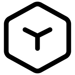 creative tool outline icon set