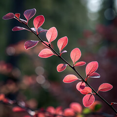 Close-up of pink cherry blossom flowers blooming on a branch in spring, showcasing the beauty of nature