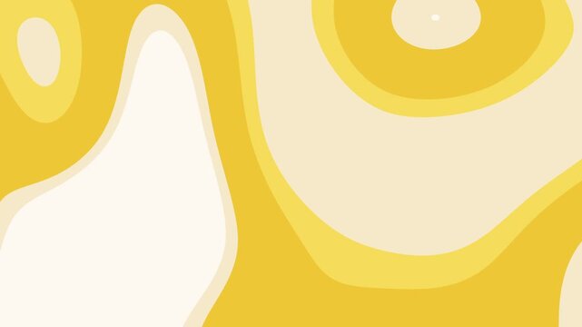 organic shapes Yellow and cream  abstract pattern suitable for backgrounds, textiles, packaging design, and stationery. Versatile and modern design element