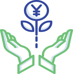 Abstract geometric pattern with vibrant color accents and clean lines