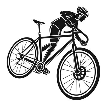 Cycling Icon Vector Design