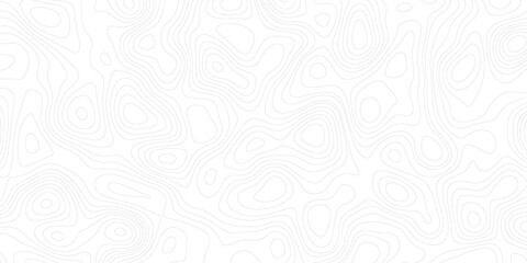 Geometric wave creative topographic grid map design. Topographic map. Abstract lines background. Contour maps. Topo contour map on white background