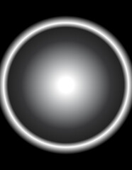 abstract glossy sphere