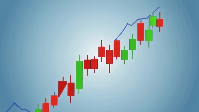 business graph showing growth