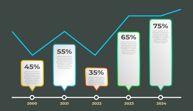 infographic illustrations for presentation needs