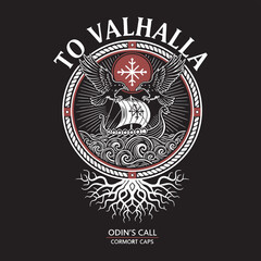 Obraz premium To Valhalla — Odin’s Call
