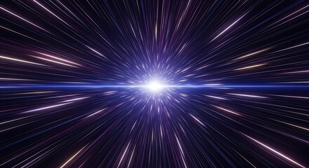 A mesmerizing journey through a cosmic wormhole, where stardust trails illuminate the path to unknown galaxies, inviting exploration and wonder in the vast expanse