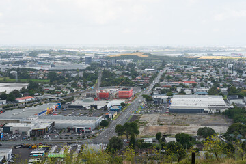 View over the suburb of Mount Wellington, Auckland, New Zealand
