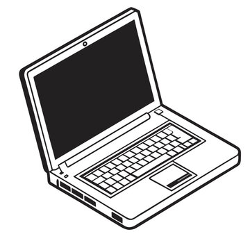 Laptop Icon Vector Design