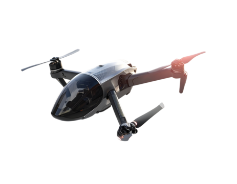 Adventure Drone Capturing Nature Scene with Travel Lifestyle Theme