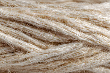 Fototapeta premium macro hemp fiber texture in neutral tones creating a sustainable natural material background with luxury minimalism