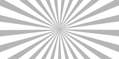 Ray sun light. Sunburst background. Radial circle line. Pattern starburst. Comic beam lines. Sun effect rays. Abstract firework. Concentration stripe. Cartoons