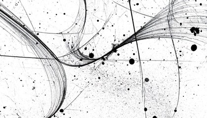Abstract Particle Trails - A Study in Motion and Form.
